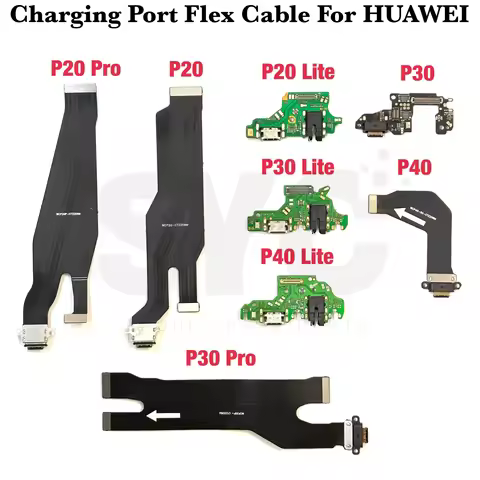 New USB Charging For Huawei P20 P30 P40 Lite P20 Pro P30 P40 Pro Charger Port Dock Connector Flex Ca