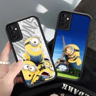 CK-50 Cute Minions Shockproof Casing for Samsung A55 A54 M15 S25 S24 S21 FE Ultra