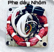 Lốc quạt dây nhôm có cuộn 44 hoặc 46 dùng cho quạt bàn quạt treo tường b4 đồ dày 2 phân