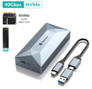 USB3.2 ORICO 40Gbps M.2 SSD NVME ความจุ8TB ขนาดใหญ่เข้ากันได้กับ Thunderbolt 3 4สำหรับ2230/2242/2260