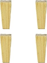 Solid Furniture Foot Oak Solid Wood Sofa Legs TV Desk Table Legs Table Legs Kitchen Cabinet Legs,4 P