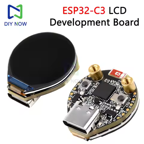 ESP32 ESP32-C3 0.71 inch Round IPS LCD Development Board 160ร160 ESP32 C3 LCD Development Board SPI