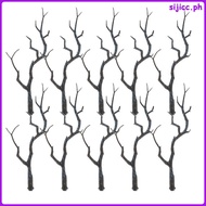 10pcs Artificial Dried Tree Branches Crafts Twigs Decorative Fake Twigs Decors Artificial Branches T