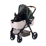 Ibiyaya Retro Luxe Pet Stroller-Soft Sage (DA-3107)