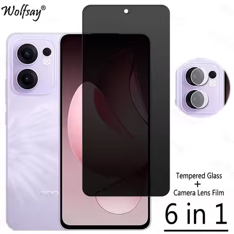 Privacy Screen Protector For Oppo Reno13 F Anti-Spy Tempered Glass For Oppo Reno 13F Glass For Oppo 