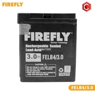 Rechargeable Battery Sealed Lead Acid Battery 3.0Ah 4V Maintenance-Free FIREFLY FELB4/3.0Battery
