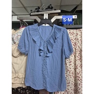 Ruffle shirt S-M MS8625