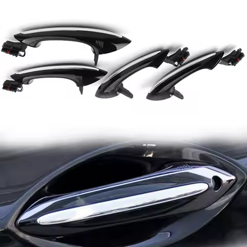 Auto Comfort Access Exterior Door Handle w/ Lights For BMW 5 6 7 Series F07 F10 F06 F11 F01 F03 F04 