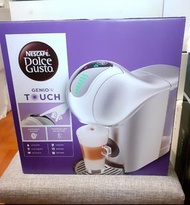 (全新未開箱) Nescafe Dolce Gusto Genio S Touch Coffee Machine 雀巢膠囊咖啡機(輕觸控制) 鈦光銀色 Color:Titanium Silver [注
