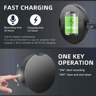 TECHCHIP-32G Mini Voice Recorder Pendant HD Noise Reduction Voice Activated Professional Dictaphone