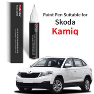 Paint Pen Suitable for Skoda Kamiq Paint Fixer White Special Kamiq Car Supplies Modification Accessories Original Car Paint