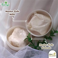 Batrisyia 3 Variants Of kefir Galendo, kefir milk And kefir charcoal Masks.