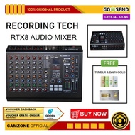 Terlaris Recording Tech Pro-RTX8 8 channel professional audio mixer