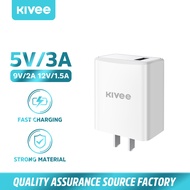 KIVEE 🎁ของขวัญฟรี🎁 หัวชาร์จเร็ว หัวชาร์จ อแด๊ปเตอร์ QC3.0 USB18W หัวชาร์จไอโฟน for oppo a5s/VIVO/redmi note 9s/Realme/iPhone11/SAMSUNG S20+/A70/A50/Huawei P40