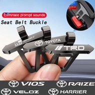 1/2pcs Toyota Car Seat Belt Extender Vios Raize Wigo Rush Veloz Yaris Ativ Innova Avanza Altis Fortu