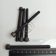 BAUT L M8X100 BAJA PANJANG 10 CM 10CM BAUD L BAJA M8 X 100 KUNCI L6 L 6 KUNCI PAS 12 13 FULL DRAT WA