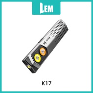 LEM K17 Flashlight - High-Power Rechargeable Ultra-Bright Compact Portable Mini Outdoor Magnetic Wor
