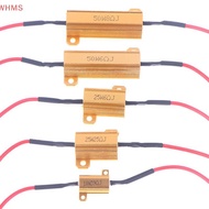 (WHMS) 2Sets Car LED Canbus Decoder 10/25/50W 6/8/25/39Ohm Load For Auto Turn Signal Lantern License