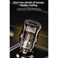 45W 2-in-1 Dual Port Fast Charging Car Charger | 45W 2 in 1 Dual Port Fast Charging Car Charger