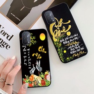 Oppo a93 5g / oppo a74 5g case with parents' calligraphy printed