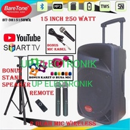 Baretone 15 bwr Speaker Aktif Portable Bluetooth meeting BT-3H1515BWR