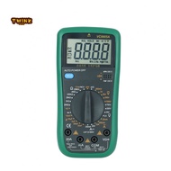 Digital Multimeter Transistor HFE Test AC Voltage 100uV~750V DC Current 10uA~20A