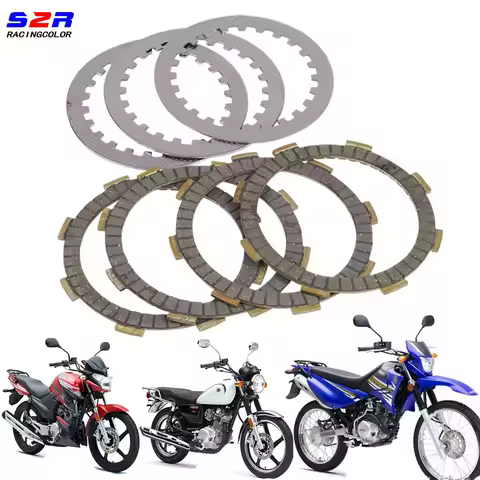 For YBR125 YBR XTZ 125 YBR125Z XTZ125 SP125 JIM125-3 JIM125-2 Motorcycle Clutch Friction Disk Plates