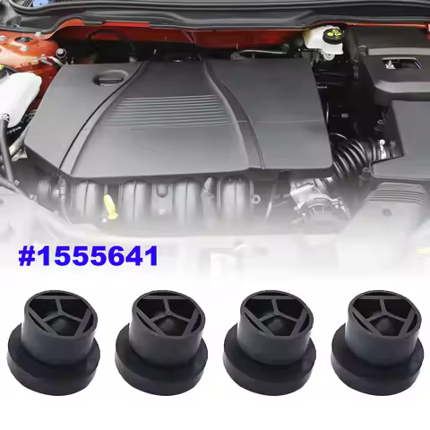 4X Rubber Engine Cover Grommet Buffer Mount Bush Stopper Pad For Volvo C30 V70 C70 S40 V50 S80 Engin
