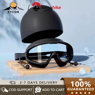 Swimming Goggles Adult Kids Large Frame Gaggles For Swimming Anti Fog HD+BO Waterproof