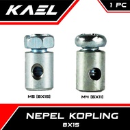 1 PC Clutch Nipple M5 5 8 x 15 mm 8x15mm 8 x 15mm M4 M 4 6x11 6 x 11 Wirre Kuplingg Kupling Wire Nip