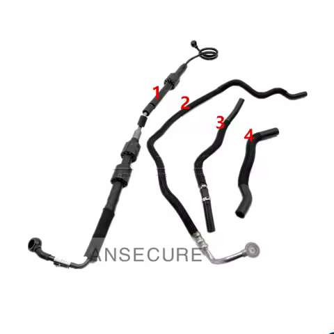 Power Steering Pressure Hose Line Oil Pipe For Audi A6 S6 C6 Allroad Quattro 2.4 2.8 3.0 3.2 4F14228