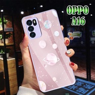 Softcase Macaroon Kaca Lilac Tosca OPPO A16 (SL9) - Case OPPO A16 - Kesing OPPO A16 - Case Macaroon Kaca HP OPPO A16 - Kesing HP OPPO A16- Softcase HP OPPO A16- Softcase OPPO A16  Silikon OPPO A16 Terbaru Case cute - CASE TERBARU - CASING HP Case Custom