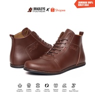 Bradleys Erudite Brown - Men's Casual Leather Boots in Brown | Men's Casual Boots Made of Genuine Le