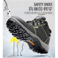 Safety Boot High-top Safety Shoes Waterproof Hiking Boots[Ready Stock]