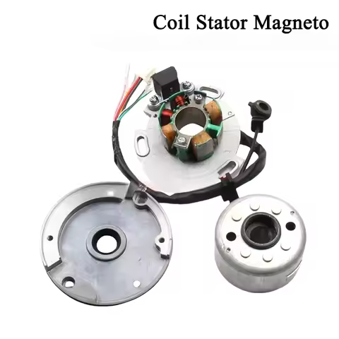 150cc Coil Stator Magneto Rotor Set for Lifan LF150 150cc Horizontal Dirt Pit Bike 150cc