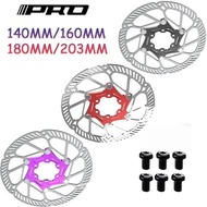 IIIPRO Road Mountain Bike Rotor 140mm 160mm 180mm 203mm Bicycle Floating Rotor Heat Dissipation Bike