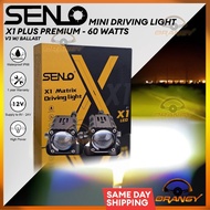 PLUG & PLAY SENLO X1 + Matrix Mini Driving Light V3 w/ Ballast MDL 6 MONTHS WARRANTY