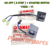 YAMAHA Y15 Y15ZR V1 - HEAD LAMP LAMPU ON OFF ( 3 STEP ) + STARTER SWITCH / STANDARD STARTER TANGAN S