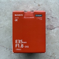 Sony E 35mm F1.8 OSS Lens SEL35F18