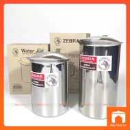 Ca Rót Nước Inox 304 ZEBRA Có Nắp 1.5L và 1.9L Cao Cấp - 115014_115012 - Hàng Nhập Khẩu Thái Lan
