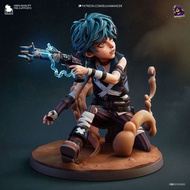 League of Legends Arcane Isha Figure (Unpainted | Fan-Art | Painted Option via Variation)