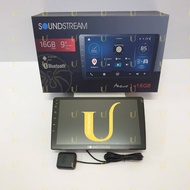 9" Soundstream Android Player 2.5D Glass Panel F.O.C GPS Antenna (Come With MCMC)
