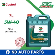 Castrol CRB Turbomax 5W-40 CK-4/SN (7L) Minyak Enjin Diesel Sintetik Penuh