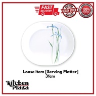 (Loose) Corelle Deluxe Serving Platter Shadow Iris 31cm