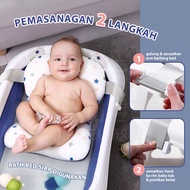 Baby Bath Mat Anti-Slip And Anti Sink Baby Bath Mat Super Soft Baby Bath Net Premium Anti Slip Folding Child Bath Mattress