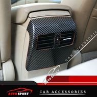 Honda Accord PERDANA 2008-15 Rear AirCond Cover Rear Center Air Vent Trim Protection Car Accessories
