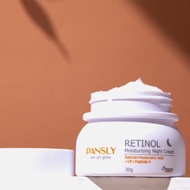 Pansly Anti-Wrinkle Firm & Lift Rational Night Cream 50ml Rational + Hyaluronic Acid + VE + Peptide-