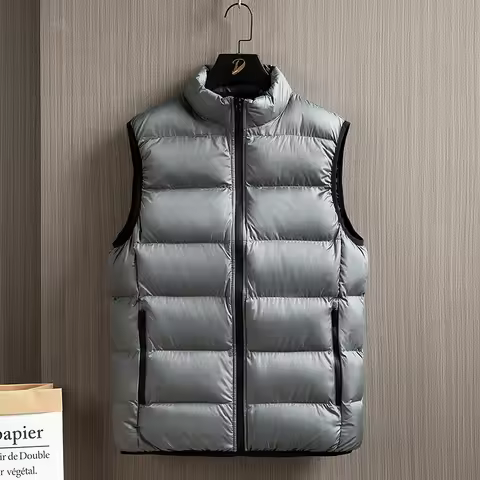 Fashion Warm Running Wear Anti Pilling Anti Fading Warm Down Coats Parkas Goose Down Men Down Jacket