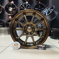[4PCS] New Sport Rim 16inch CE28 16X7JJ ET35 8H100/114.3 SB BRONZE