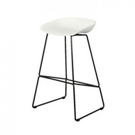 เก้าอี้บาร์สูง รุ่น R1088 BAR STOOL ขา เหล็กดำ โมเดอร์น